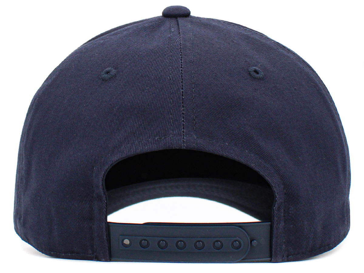 Navy baseball cap rear view