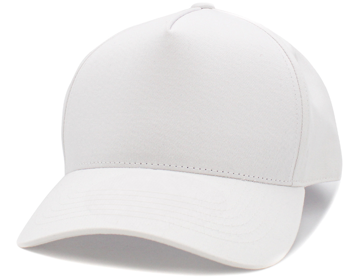 White baseball cap front view