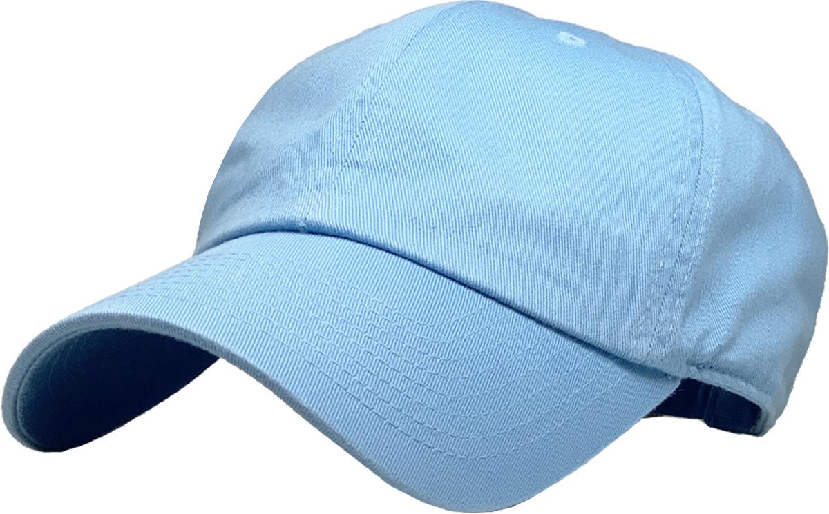 Sky Blue dad hat front view
