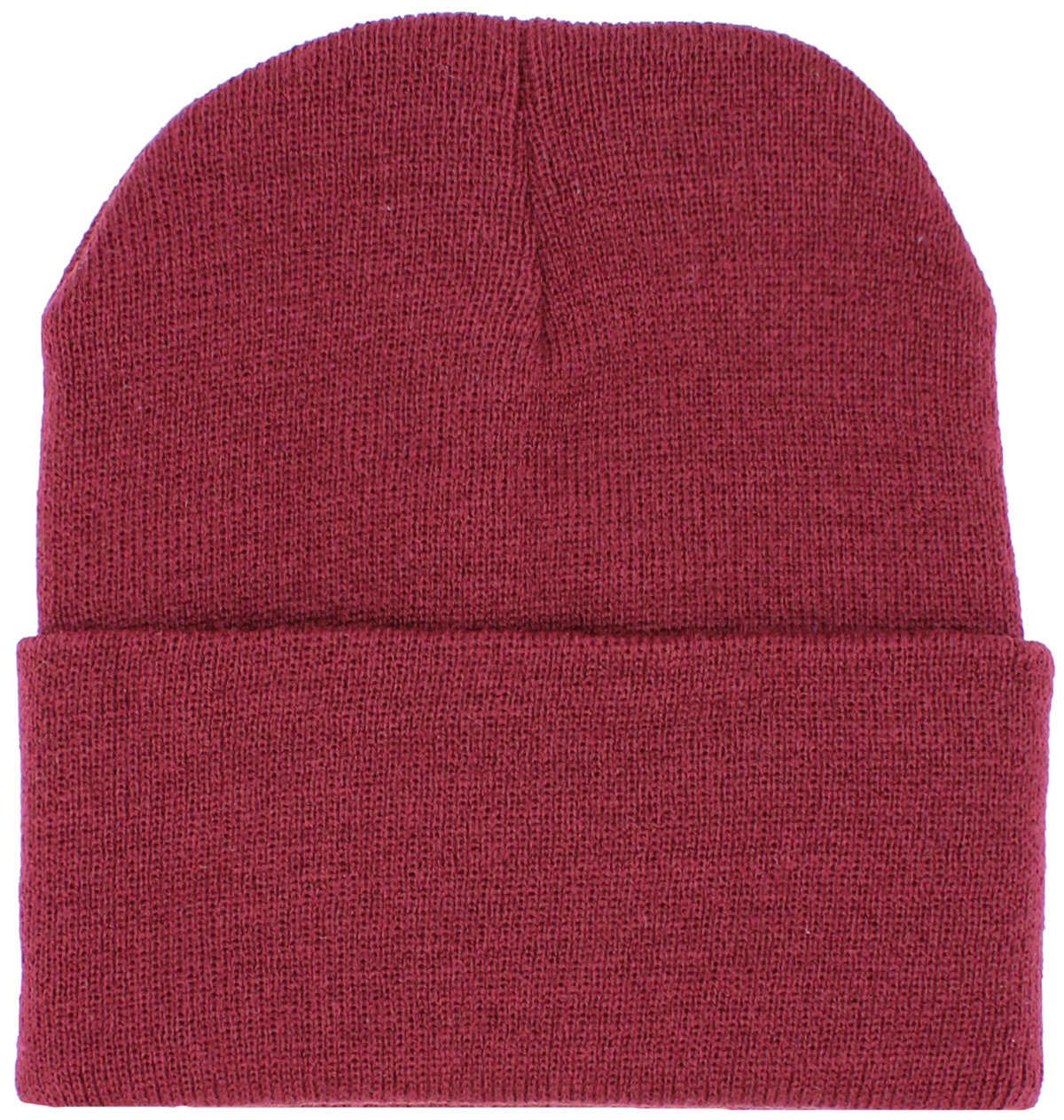 Burgundy ski hat product view