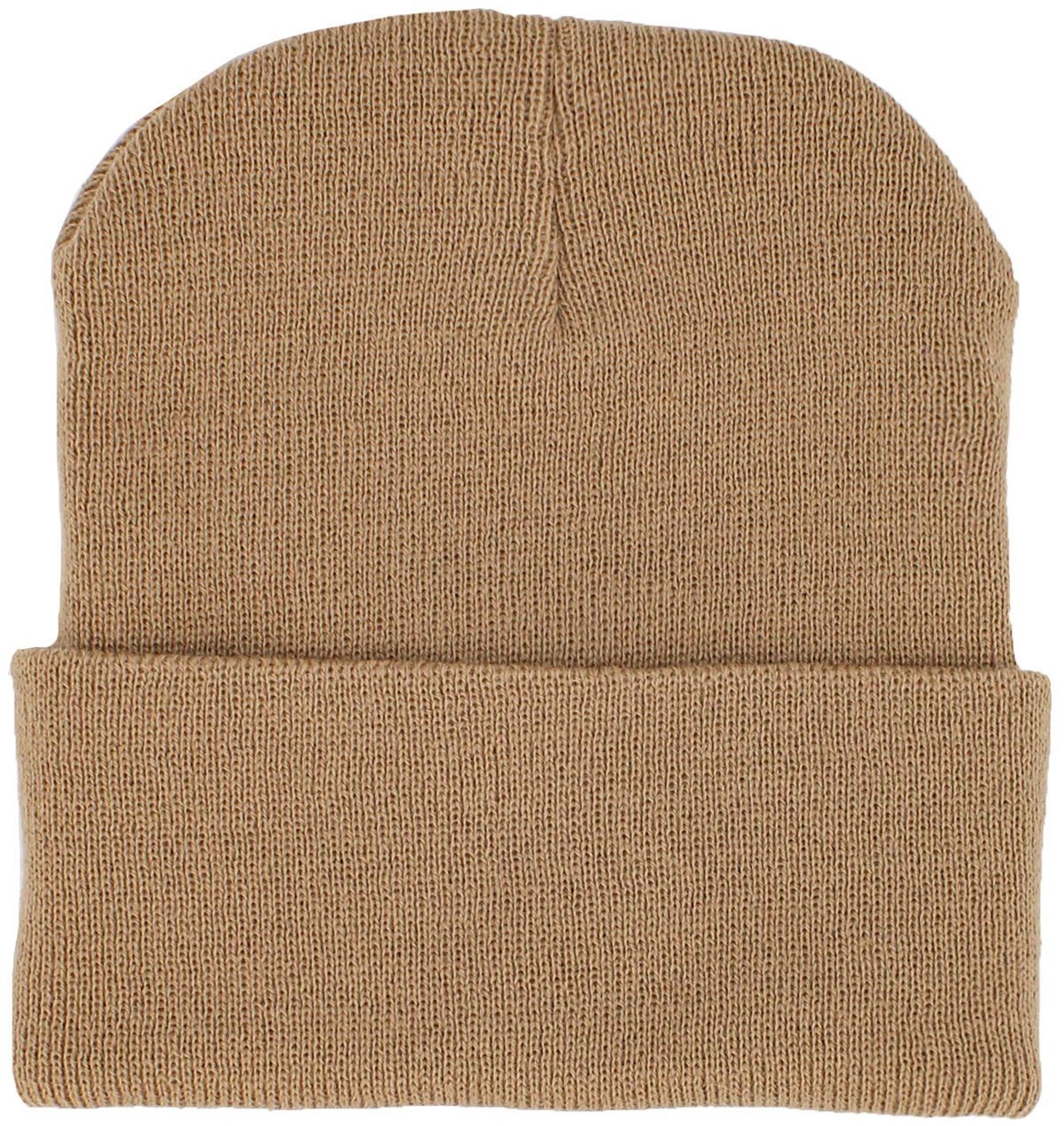 Khaki ski hat product view