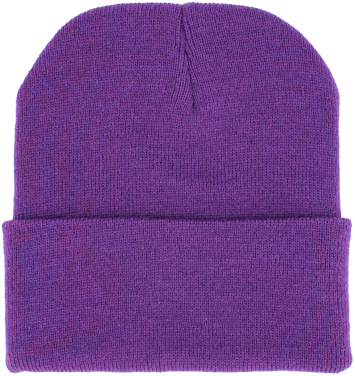 Purple ski hat product view