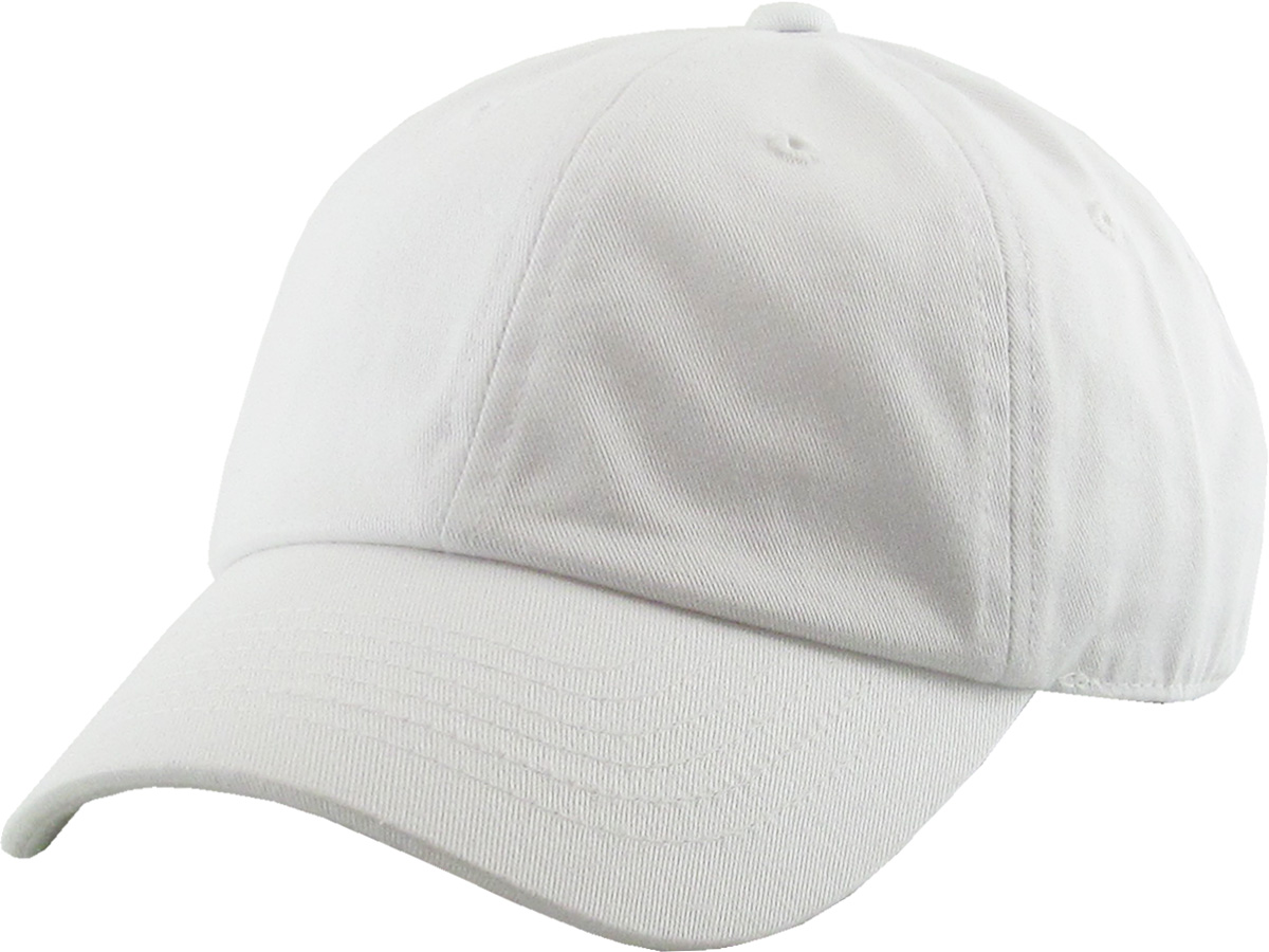 White youth low profile front view